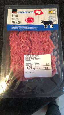 Viande de boeuf hachee