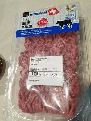 Viande de bœuf hachée