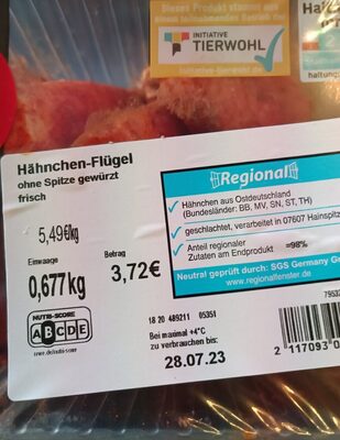 Hähnchenflügel