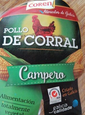Pollo de Corral Coren campero