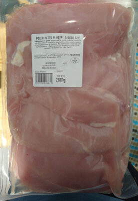 pollo petto a metà senza osso