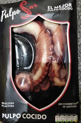 Pulpo cocido front packaging