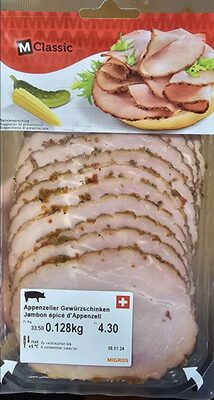 Appenzeller Gewürzschinken front packaging