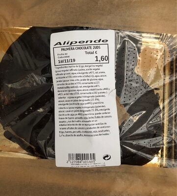 Palmeras de chocolate