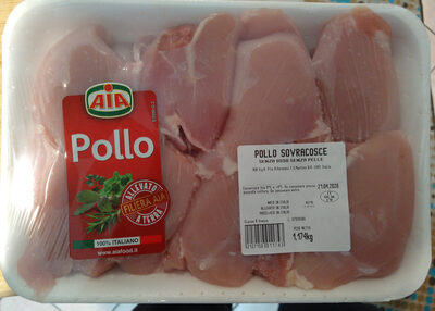 pollo sovracosce front packaging