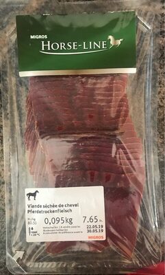 Horse Line Viande Sechée de Cheval front packaging