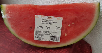 Pastèques tanchées