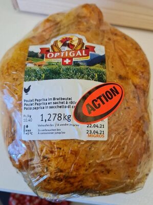 Poulet Paprika en sachet à rotir