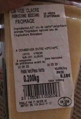 Parmigiano reggiano