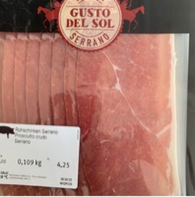 Rohschinken Serrano