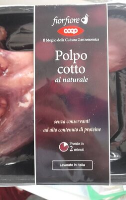 Polpo cotto al naturale