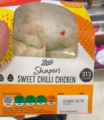Sweet chilli chicken