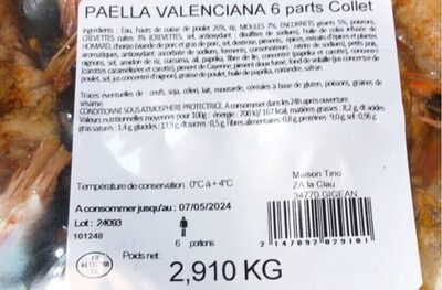 Paella valenciana
