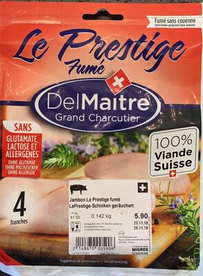 Jambon fumé le prestige