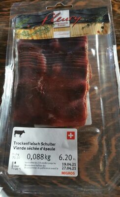 Viande séchée d'épaule