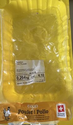 Coeur de poulet front packaging