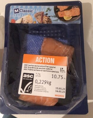 asc suprême de saumon spécial front packaging