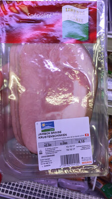 Spécialité Suisse Jambon Braise