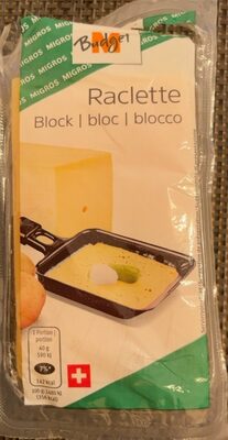 Raclette bloc