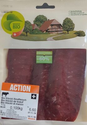 Bio Möckli de boeuf