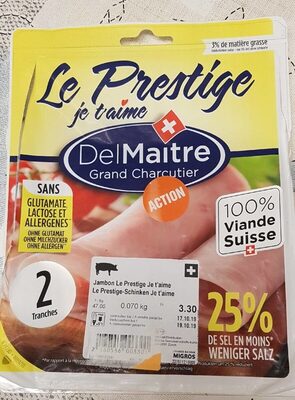 Jambon Le Prestige Je t'aime