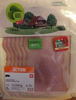 Jambon ramoneur fumé