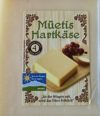 Müetis Hartkäse