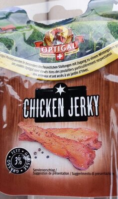 Chicken Jerky front packaging