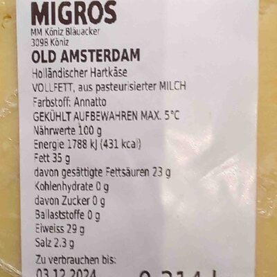 Old Amsterdam front packaging