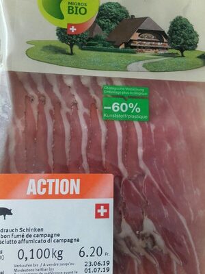 Jambon fumé de campagne