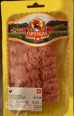 Viande hachée de poulet