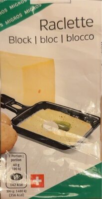 Raclette bloc