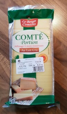 Comté Portion front packaging