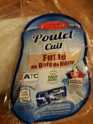 Poulet cuit fumé au Bois de Hêtre