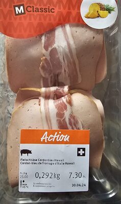 Fleischkäse Cordonbleu Hawaii front packaging