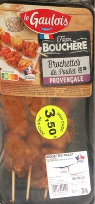 Brochette de Poulet Provençale