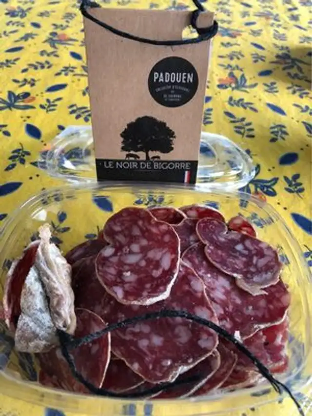 Saucisson de Porc Noir de Bigorre front packaging