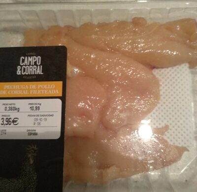 Pechuga de pollo de corral