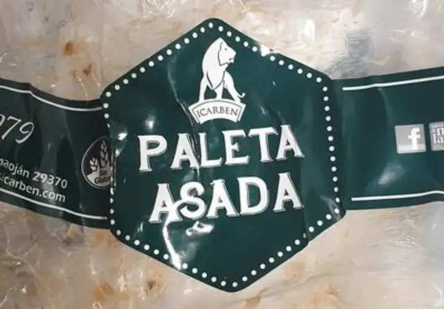 Paleta asada front packaging