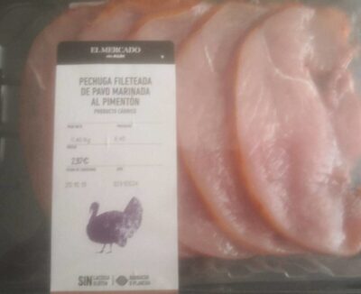 Pechuga fileteado de Pavo Marinada al Pimenton