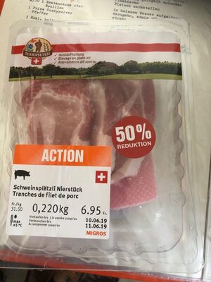 Schweinsplätzli Nierstück