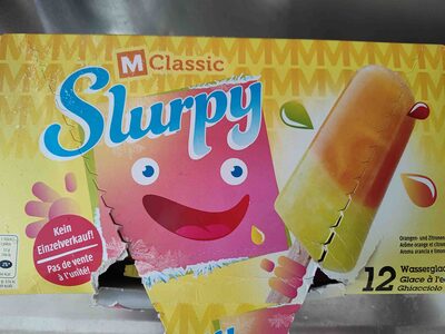 Slurpy front packaging