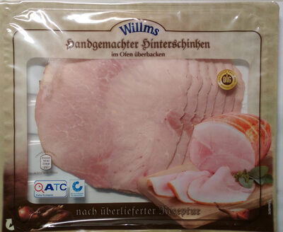 Handgemachter Hinterschinken front packaging