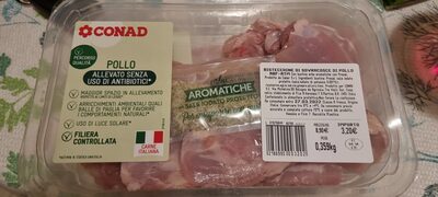 Bistecchine di pollo front packaging