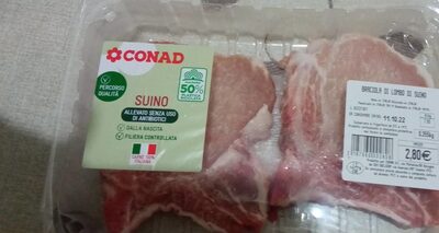 Braciola di lombo di suino