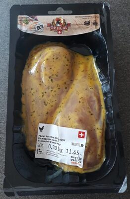 Escalope de poulet Ail