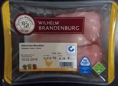 Hähnchen-Brustfilet front packaging