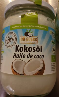Kokosöl front packaging