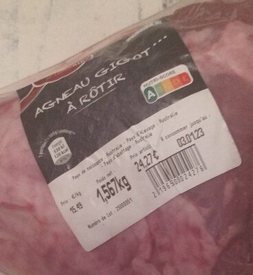 Gigot agneau à rôtir