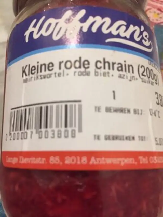 Kleine rode chrain
